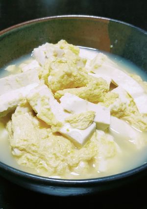 超簡単！豆腐の卵とじ-レシピのメイン写真