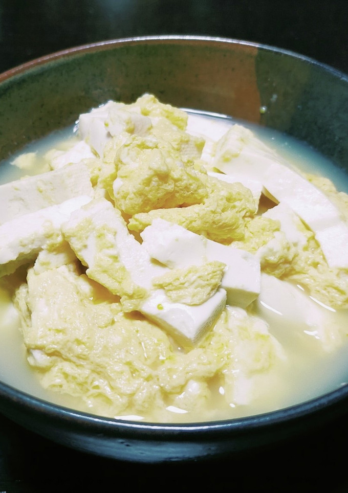 超簡単！豆腐の卵とじ-レシピのメイン写真