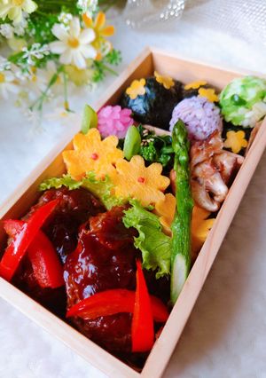 女子学生のお弁当（2023.4.8）-レシピのメイン写真