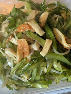 生わかめ茎のきんぴら-レシピのメイン写真