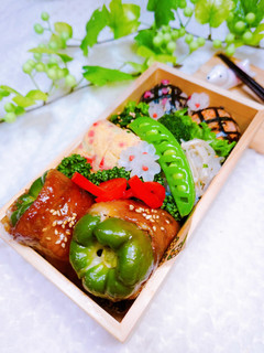女子学生のお弁当(2023.4.17)-レシピのメイン写真