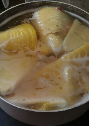 短時間でふんわり食感！タケノコのアク抜き-レシピのメイン写真
