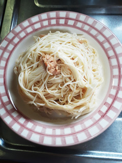 簡単★柚子胡椒で素麺チャンプルー-レシピのメイン写真