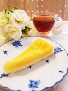 簡単レンジみりんシロップ米粉の蒸しケーキ-レシピのメイン写真