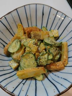 簡単!美味♪さつま揚げきゅうりカレーマヨ-レシピのメイン写真