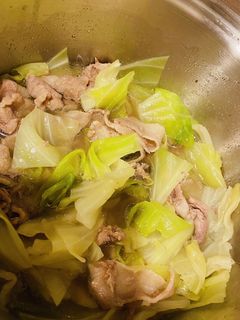 豚とキャベツの白だし煮-レシピのメイン写真