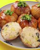 韓国風おにぎり♪肉巻きチュモッパ