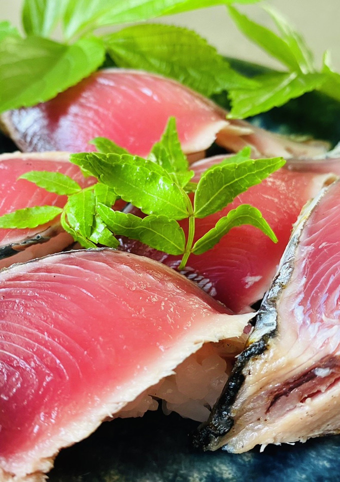 鰹のたたきで・握り寿司-レシピのメイン写真