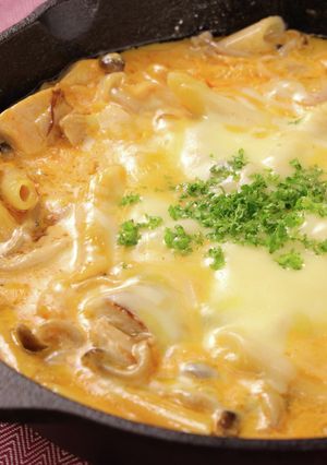 チーズトッポギ風♪ロゼクリームパスタ-レシピのメイン写真