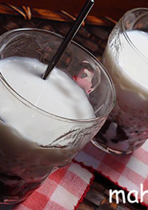 牛乳とあんこdeღタピオカミルクღ-レシピのメイン写真