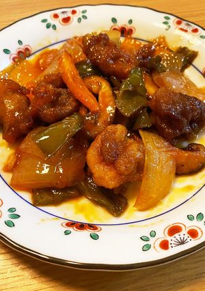 豚こまで作る酸っぱすぎない酢豚-レシピのメイン写真