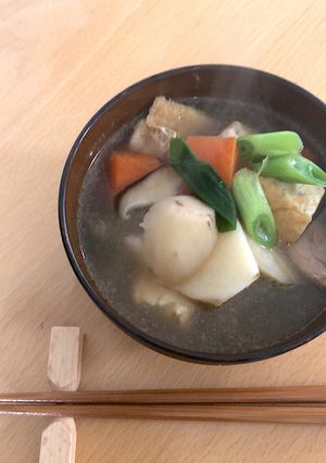 野菜もりもり芋煮汁-レシピのメイン写真