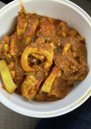 イカのスパイスカレー-レシピのメイン写真