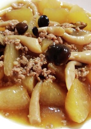 大根としめじのそぼろ煮-レシピのメイン写真