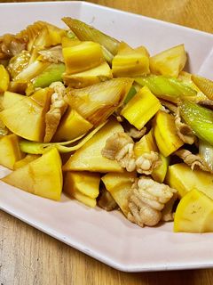 たけのこの中華風炒め-レシピのメイン写真