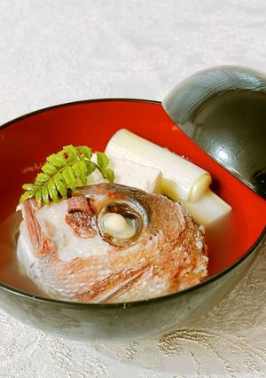 鯛の潮汁～魚の駅生地～-レシピのメイン写真