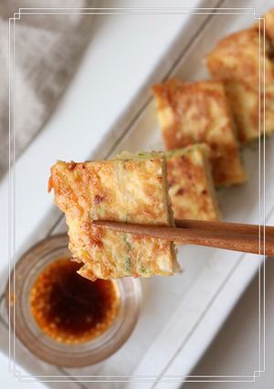 春キャベツ♡カリふわチーズ焼き-レシピのメイン写真