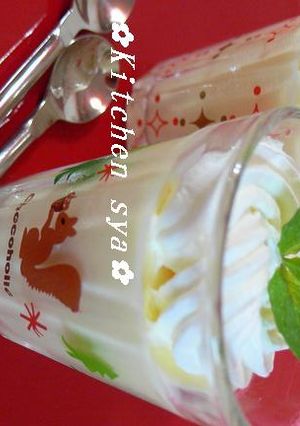 ♥バニラのババロア♥-レシピのメイン写真