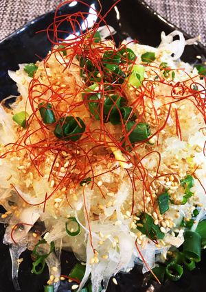 玉ねぎシャキシャキサラダ〜ゴマと胡麻油-レシピのメイン写真