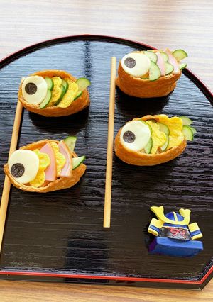 【マミーズ】こいのぼりおいなりさん-レシピのメイン写真