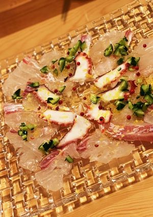 家にあるものでお手軽カルパッチョ-レシピのメイン写真