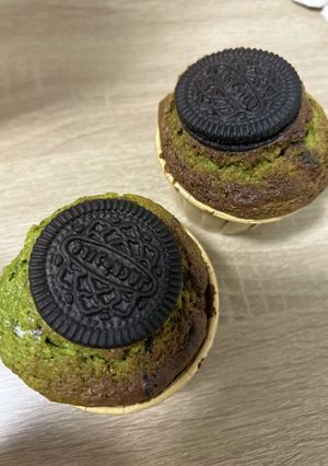 HMで抹茶オレオマフィン-レシピのメイン写真