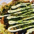 米粉&豆乳のお好み焼き●豚玉