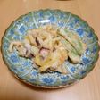 タコの皮のかき揚げ~魚の駅生地~