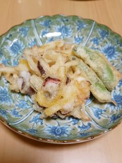タコの皮のかき揚げ~魚の駅生地~-レシピのメイン写真