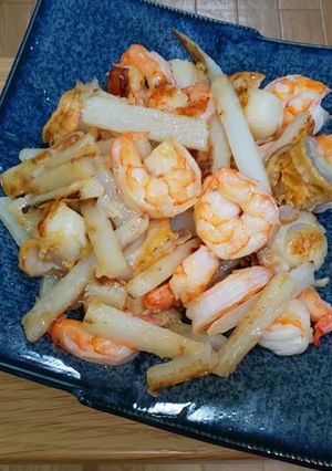 焼くだけ！えび長芋-レシピのメイン写真