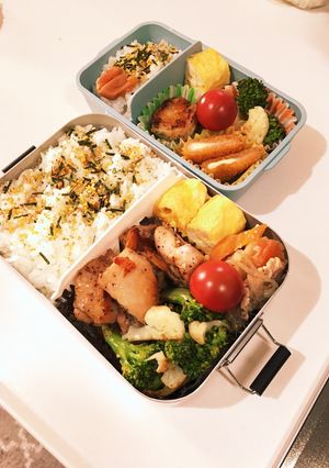 社会人息子、高2娘弁当　23/4/18-レシピのメイン写真