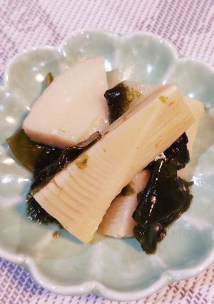 簡単！たけのこ＆わかめで若竹煮-レシピのメイン写真