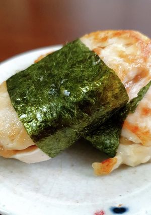 鶏胸肉の梅山葵を挟んだ海苔巻き-レシピのメイン写真