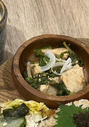 菜の花と豆腐のとろみ煮-レシピのメイン写真