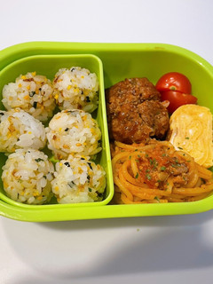 幼稚園お弁当 ハンバーグ-レシピのメイン写真