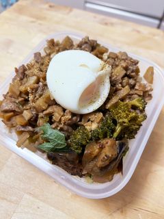 簡単!煮込むだけ☆豚肉でルーロー飯お弁当-レシピのメイン写真