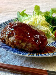 卵なしで♪豆腐入りヘルシーなハンバーグ-レシピのメイン写真