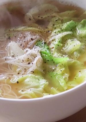台湾風汁ビーフンPart2★春キャベツ-レシピのメイン写真