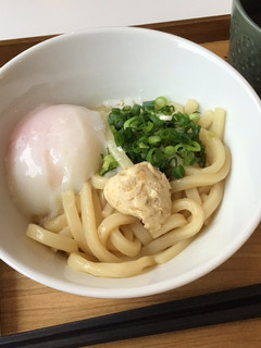 簡単☆釜玉バターうどん-レシピのメイン写真