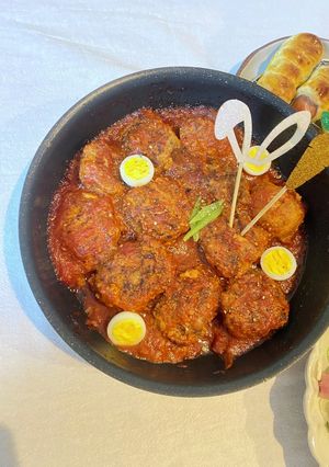 ミートボールのトマト煮込み-レシピのメイン写真