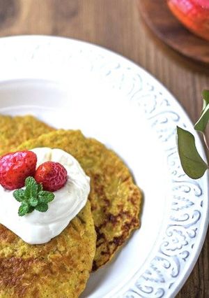 生はちみつのオートミールパンケーキ-レシピのメイン写真