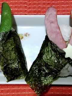 こどもの日!お手軽☆カブトおにぎり-レシピのメイン写真