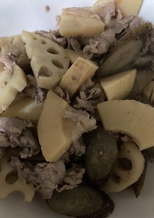 簡単ではないような？たけのこの煮物-レシピのメイン写真