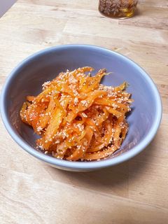 簡単!常備菜☆人参と明太子の炒め和え-レシピのメイン写真