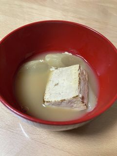 春のウドと焼き豆腐の煮物-レシピのメイン写真