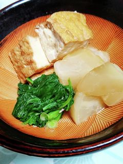 蕪と厚揚げの煮物-レシピのメイン写真