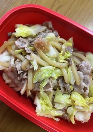 焼きうどん-レシピのメイン写真