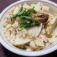 筍とサバ味噌缶の炊き込み御飯