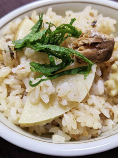 筍とサバ味噌缶の炊き込み御飯-レシピのメイン写真