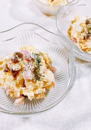 いぶりがっことチーズのオイル漬でサラダ-レシピのメイン写真